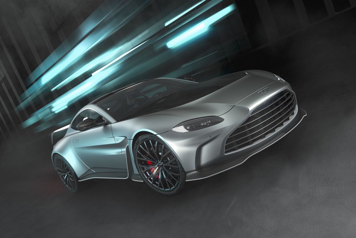 2023 Aston Martin V12 Vantage Revealed with 690 HP under the Hood