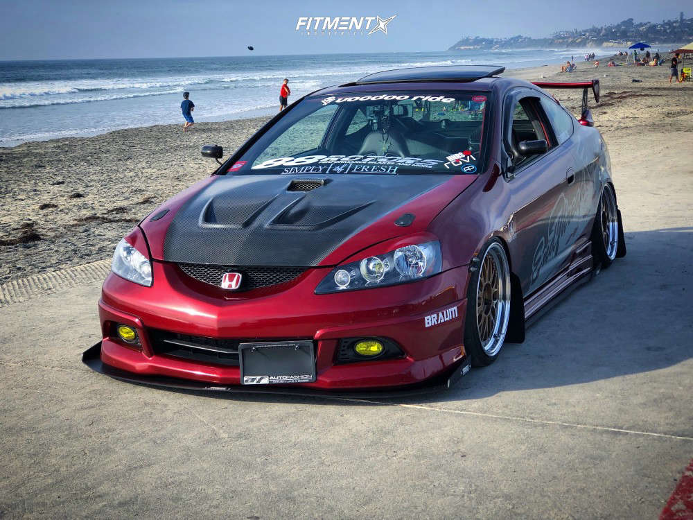 2003 Acura RSX Type-S with 18x9 BBS Lm and Federal 225x35 on Air Suspension  | 507192 | Fitment Industries