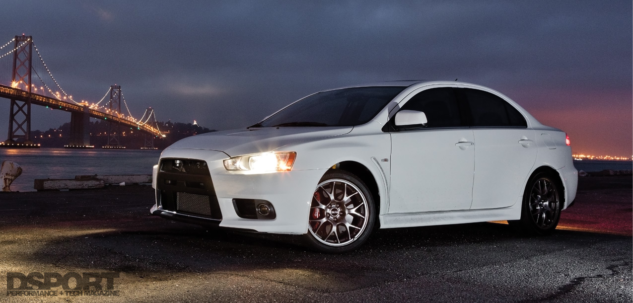 Test And Tune: 2014 Mitsubishi Evo X MR Adding Power with a Flash, Exhaust  and Intake