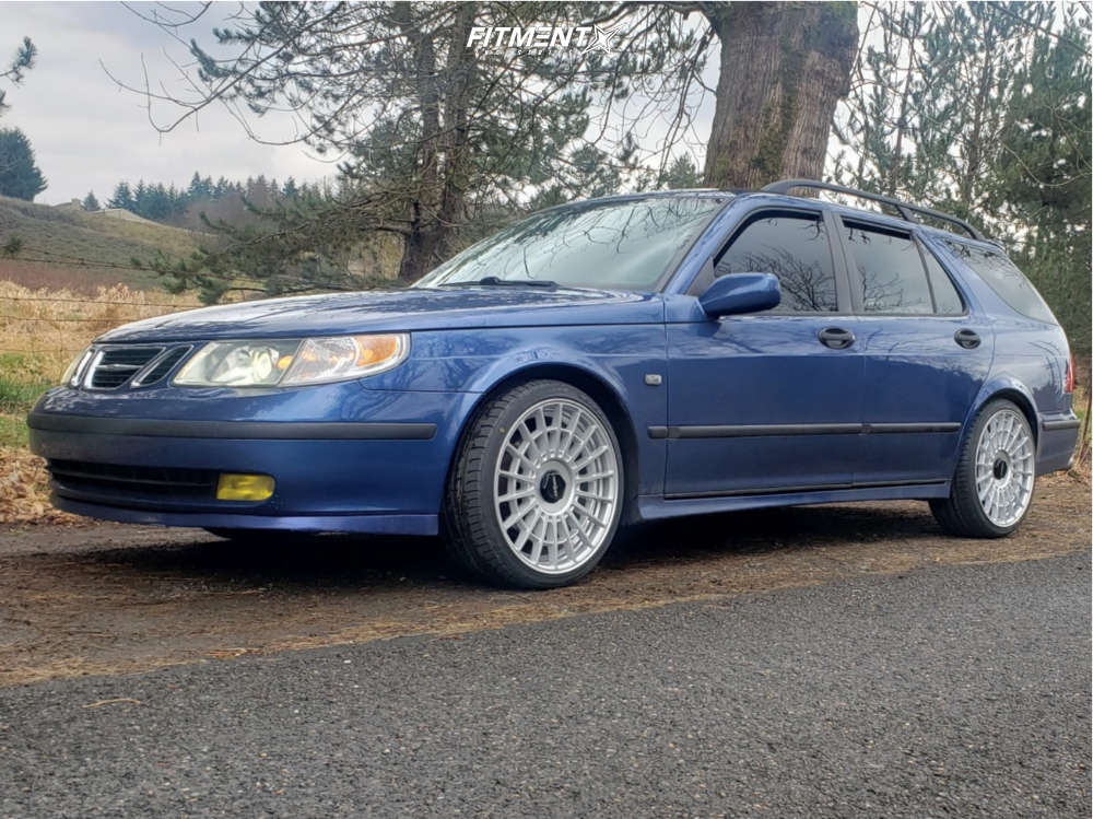 2002 Saab 9-5 Aero with 19x8.5 Rotiform Las-r and Toyo Tires 235x35 on  Stock Suspension | 2098491 | Fitment Industries