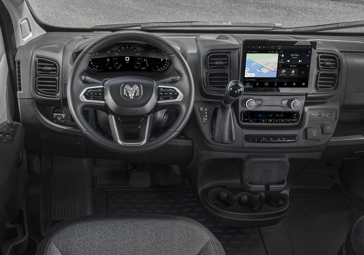 2022 Ram ProMaster Van Adds New Transmission, Upgraded Technology