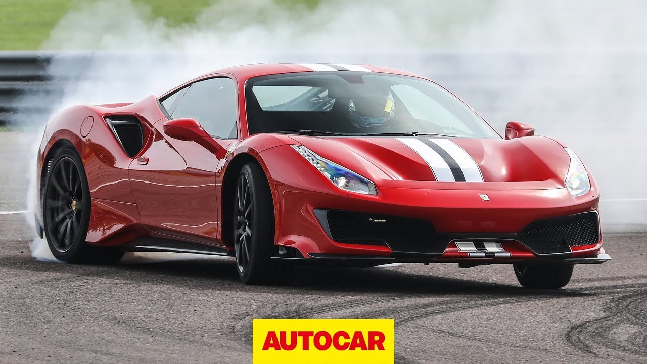 Ferrari 488 Pista 2019 review - 710bhp supercar on road and track | Autocar  - YouTube