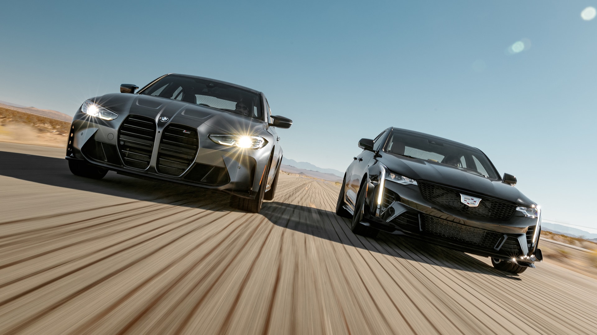 2022 BMW M3 Competition vs. Cadillac CT4-V Blackwing: Brain Blenders