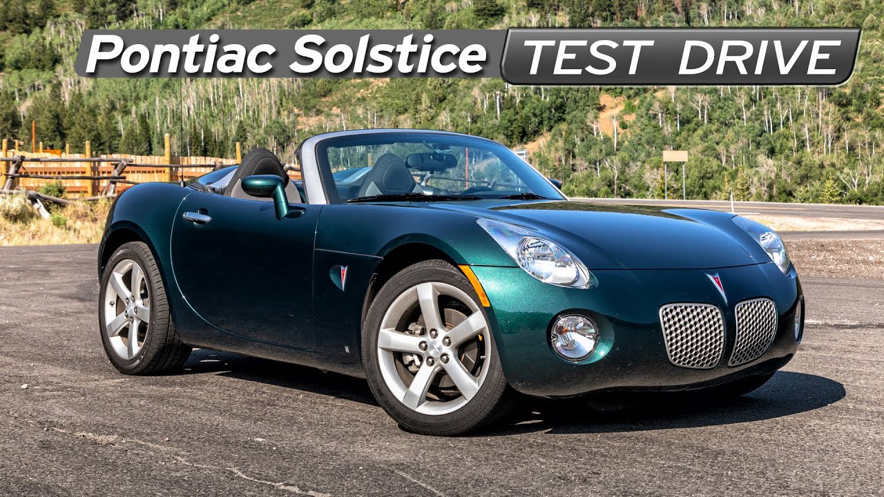 Pontiac Solstice Review - Cheap Sports Car - GM Builds a Miata -Test Drive  | Everyday Driver - YouTube