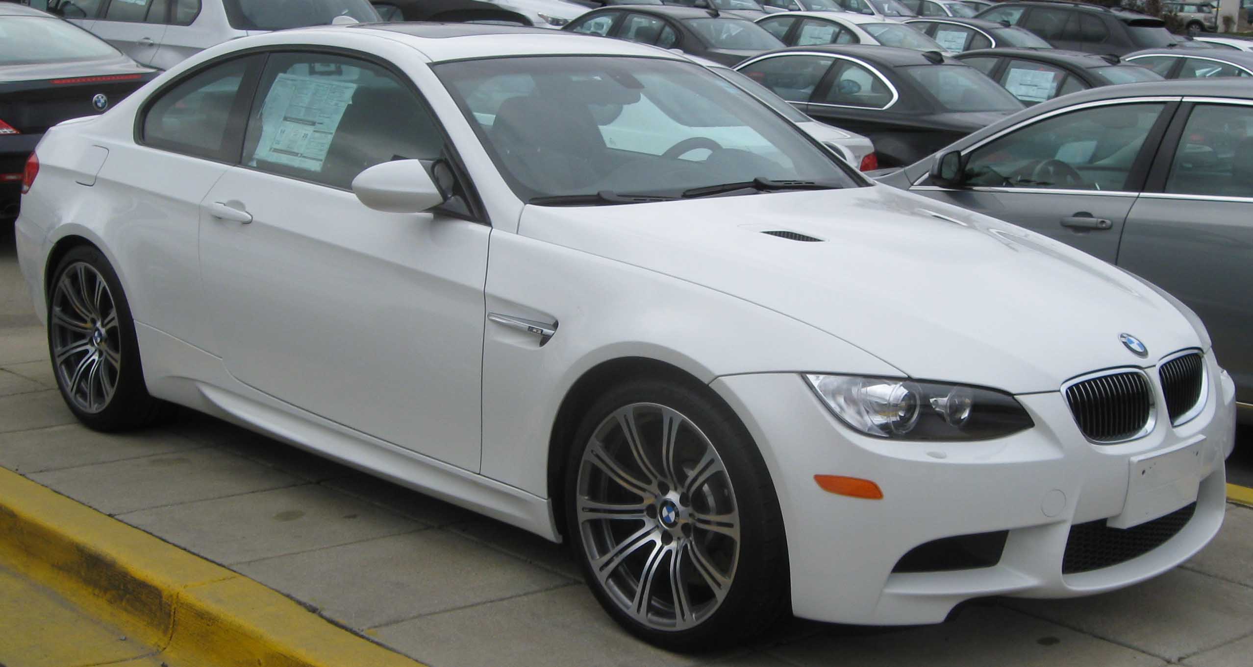 File:2009 BMW M3 coupe.jpg - Wikimedia Commons