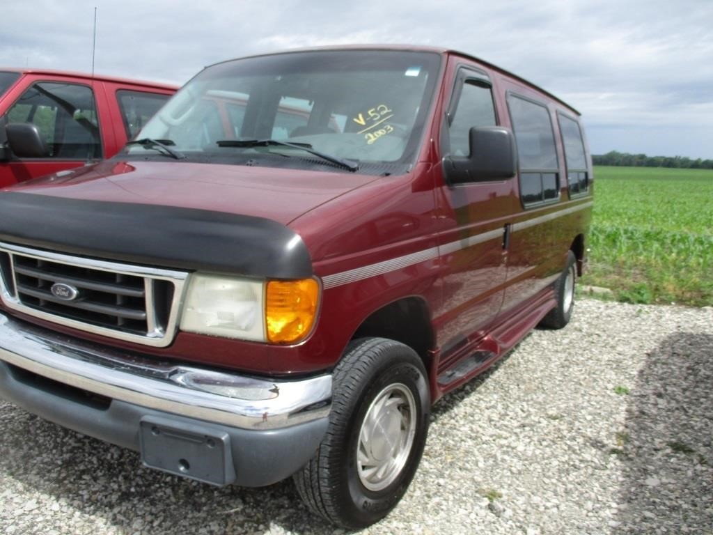 2003 Ford E-150 Conversion Van | Graber Auctions
