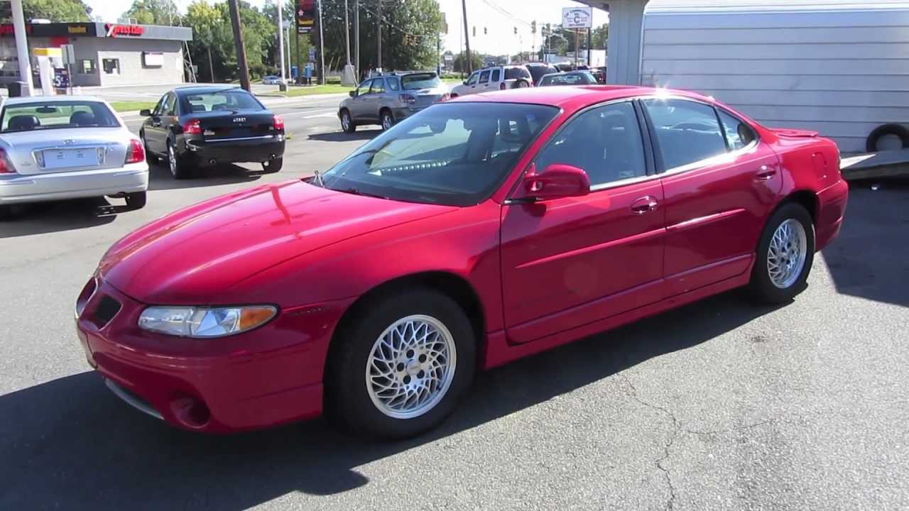 1998 Pontiac Grand Prix GT Start Up, Exhaust, and In Depth Tour - YouTube