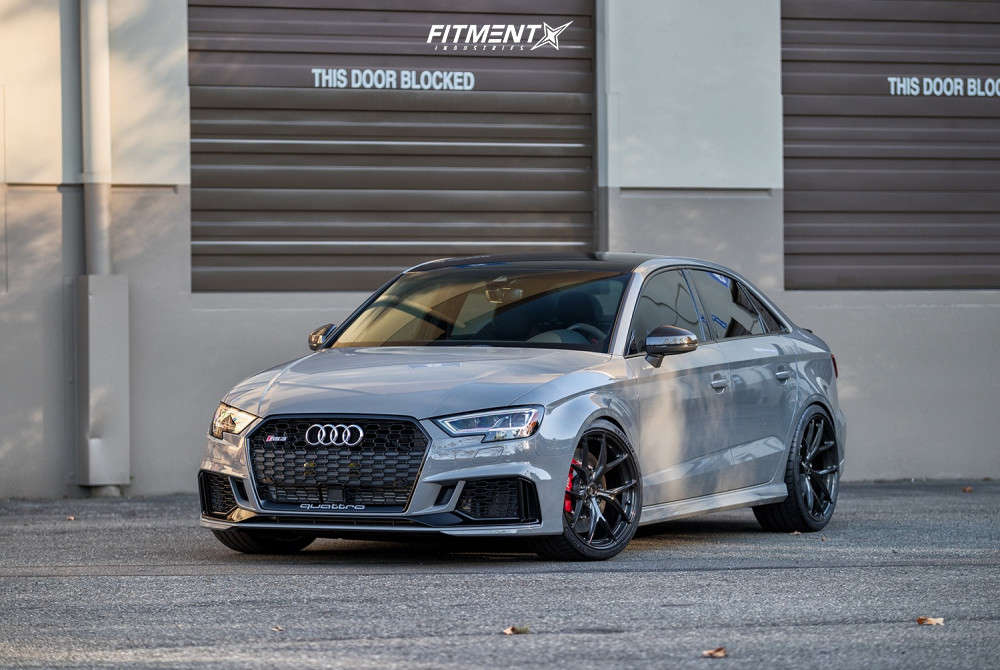 2019 Audi RS3 Base with 19x9.5 BC Forged RZ21 and Michelin 265x30 on  Coilovers | 1256172 | Fitment Industries