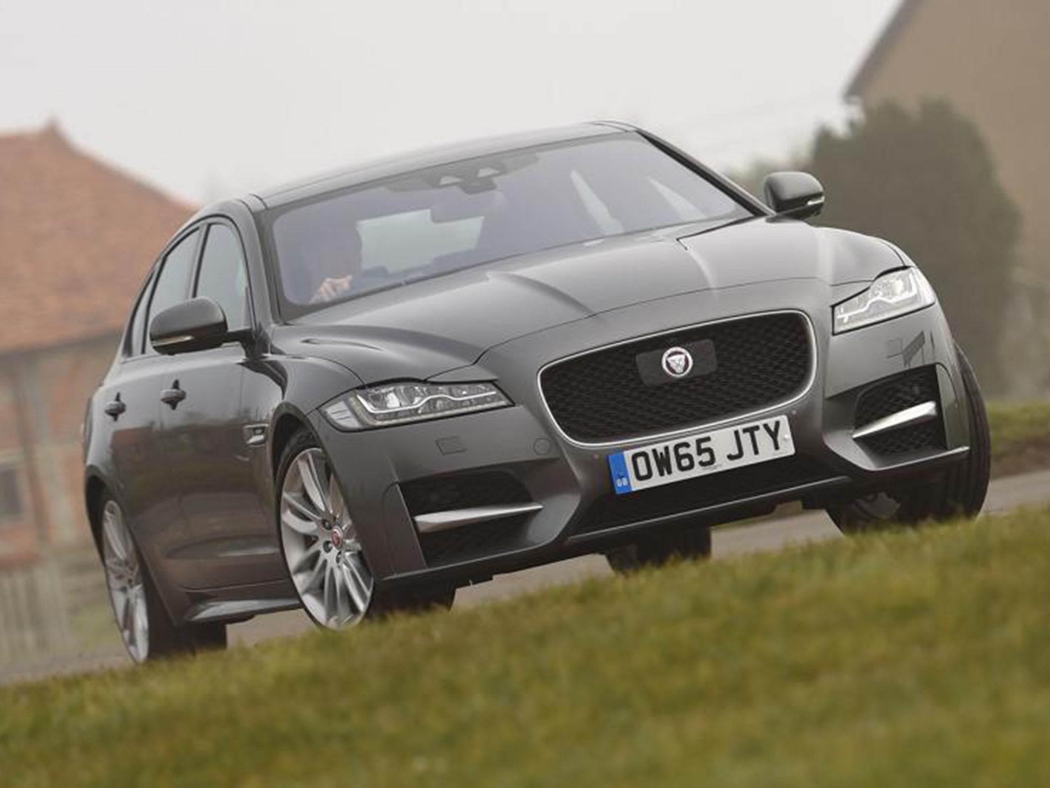 Jaguar XF 2.0d 180 AWD R-Sport, car review: Four-wheel drive makes this a  car for all roads and weathers | The Independent | The Independent