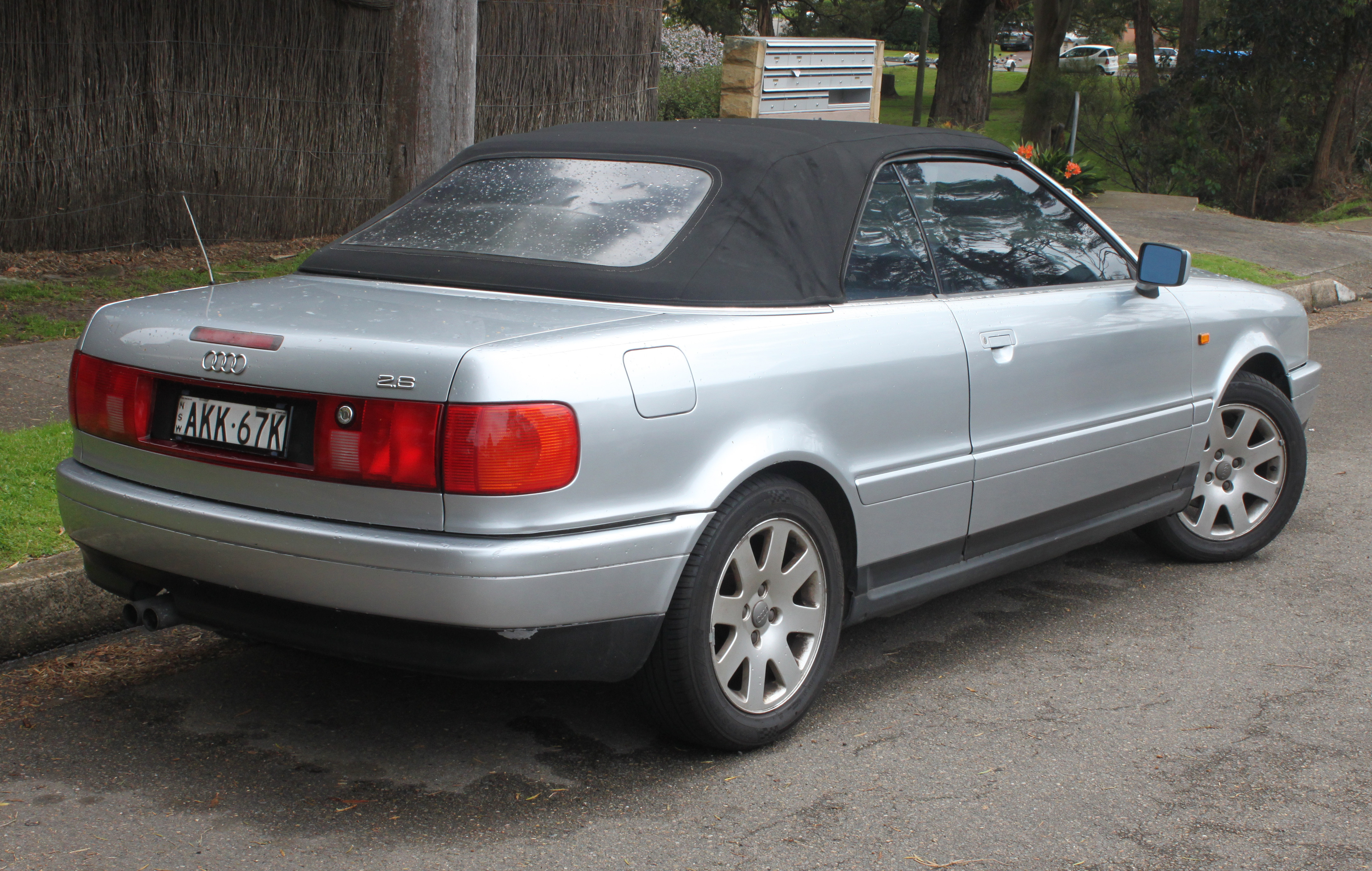 File:1998 Audi Cabriolet (8G) 2.6 convertible (22026821400).jpg - Wikimedia  Commons