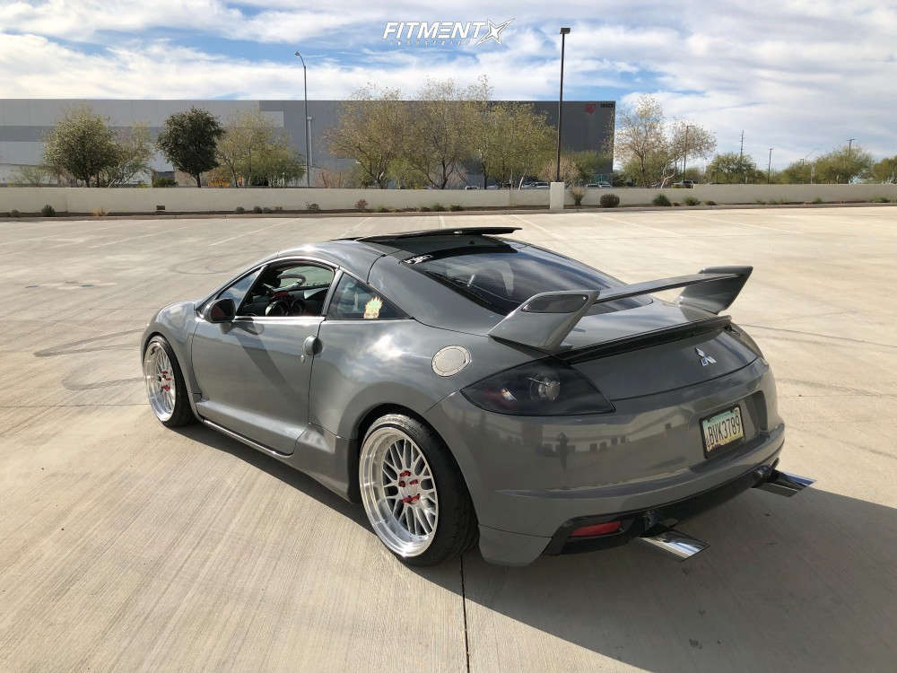 2006 Mitsubishi Eclipse GT with 19x10.5 Varrstoen Es1 and Firestone 245x35  on Lowering Springs | 607103 | Fitment Industries