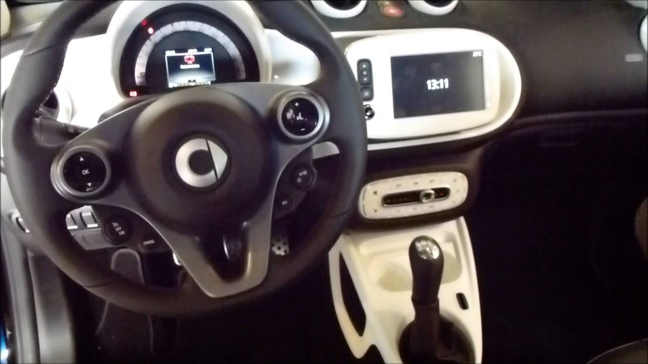 NEW 2015 Smart ForTwo Exterior & Interior 1.0 71 Hp 151 Km/h 93 mph * see  also Playlist - YouTube