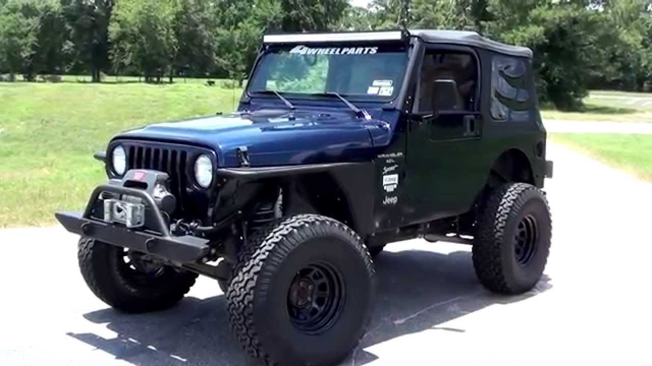 Modified 2001 Jeep Wrangler TJ Walkaround - YouTube