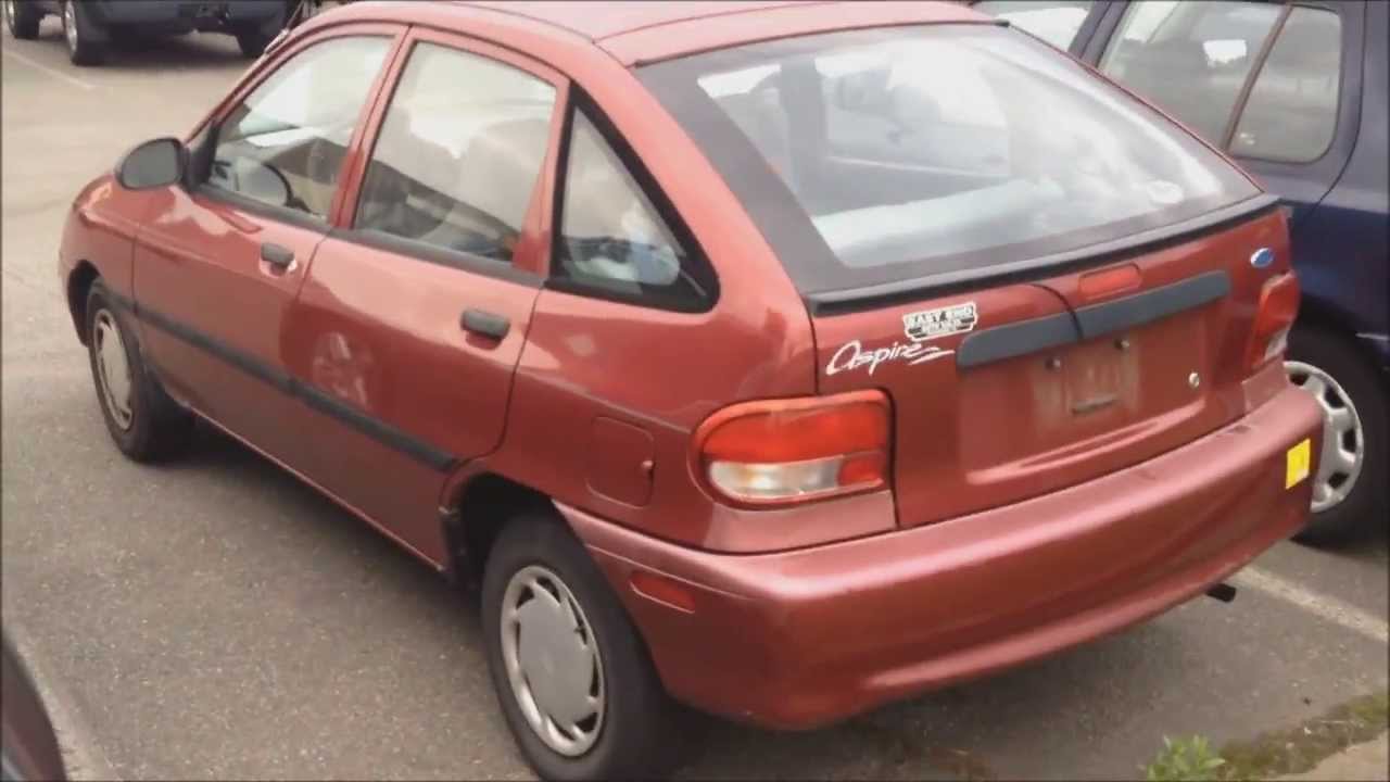 1996 Ford Aspire Walkaround - YouTube
