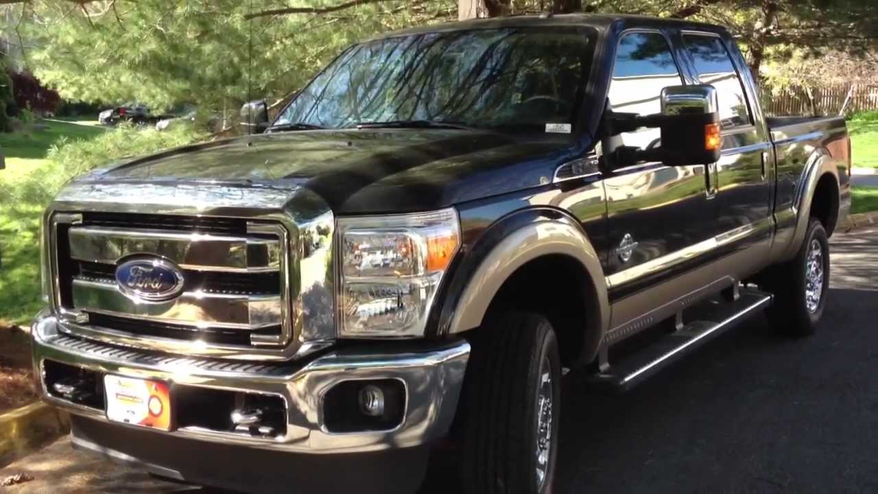2012 Ford F-350 Diesel Review, Walk Around, Start Up & Rev, Test Drive -  YouTube