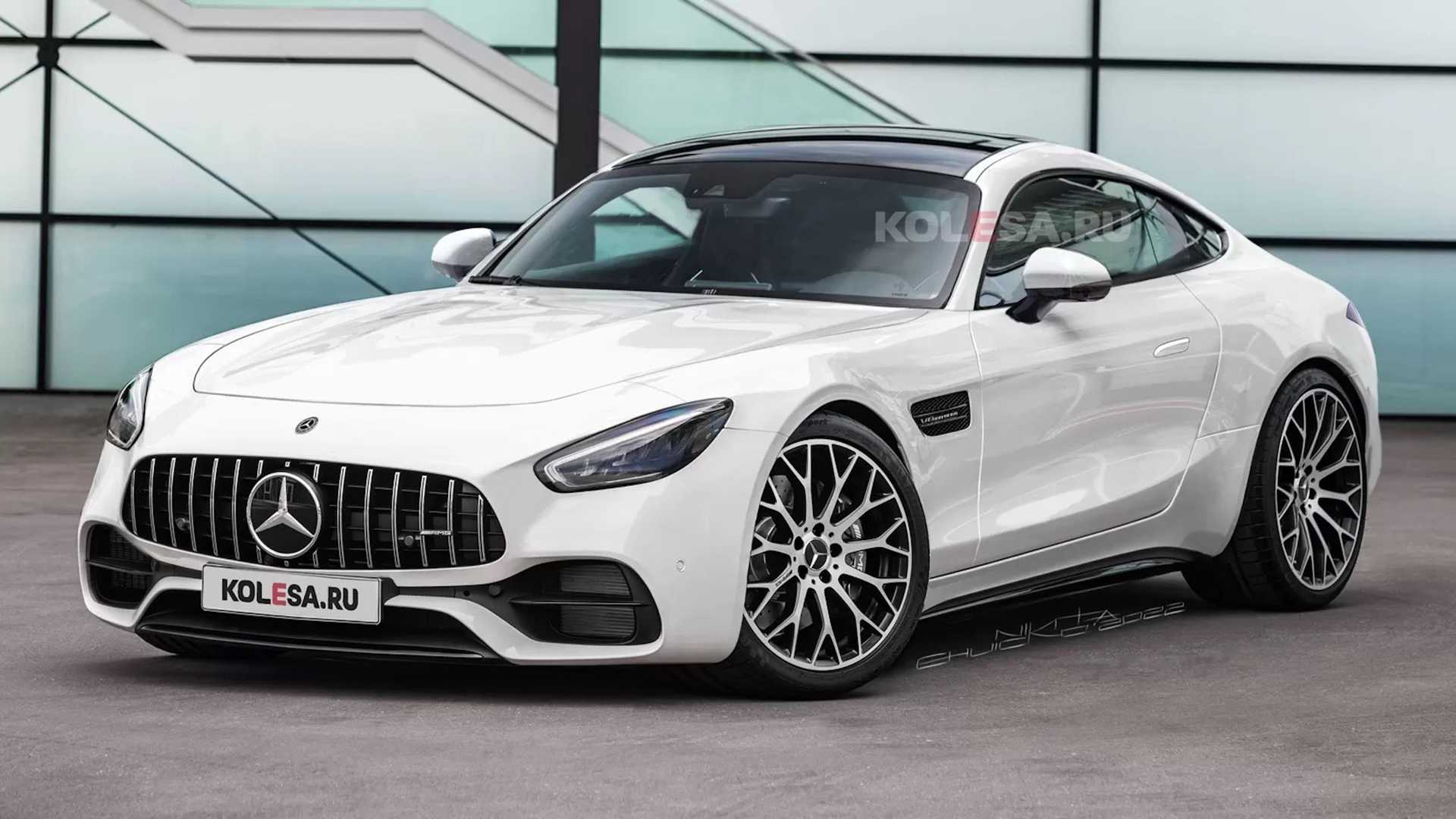 2023 Mercedes-AMG GT Coupe Renderings Depict A Sleek 911 Competitor