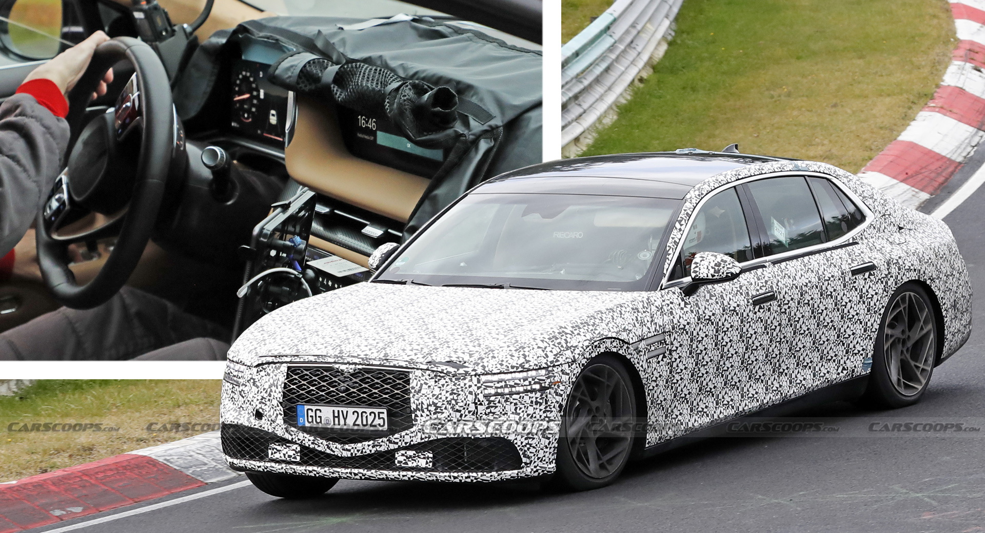 2022 Genesis G90 Spied Inside-Out Revealing Premium And Tech-Filled Cabin |  Carscoops