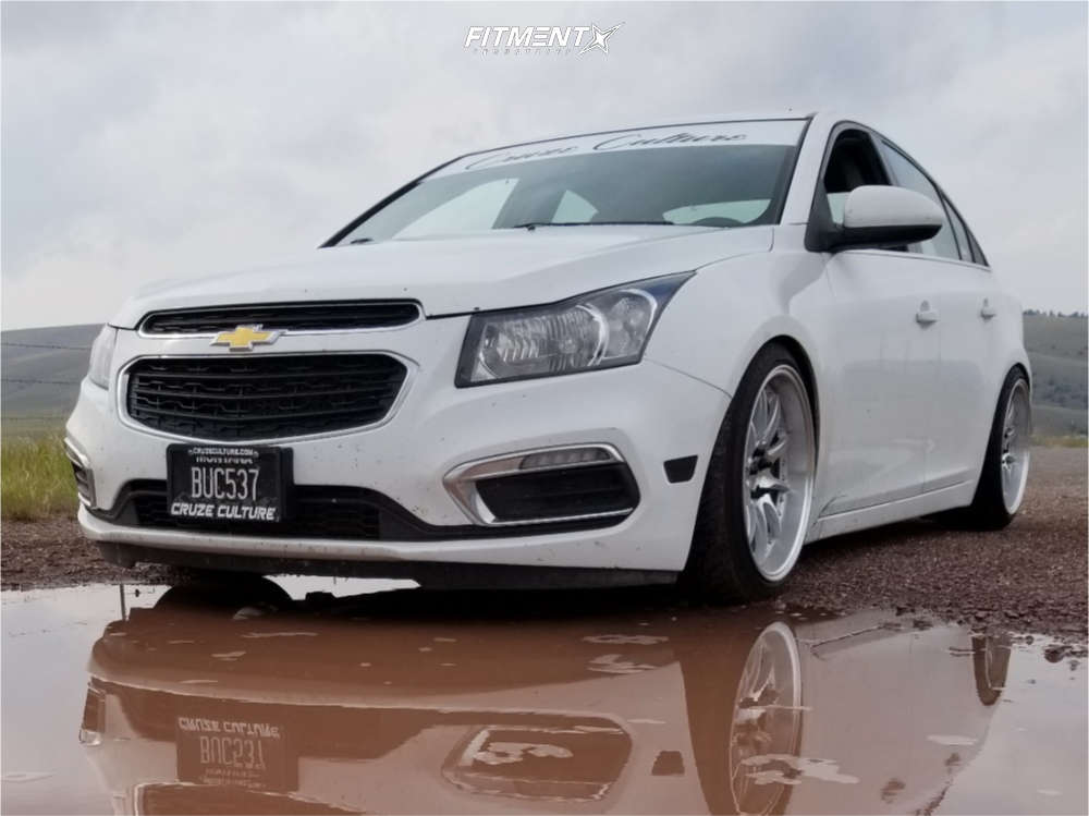 2016 Chevrolet Cruze Limited LT with 18x9.5 Aodhan Ds07 and Federal 225x40  on Coilovers | 1868316 | Fitment Industries