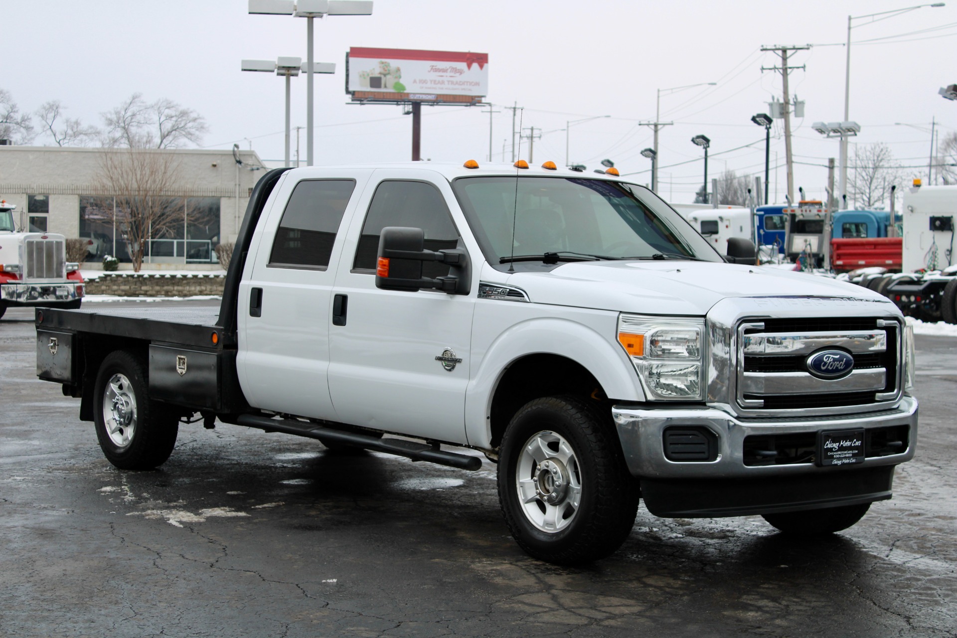 Used 2013 Ford F-350 Super Duty XLT 4x4 Diesel Flat Bed with 5th Wheel For  Sale (Sold) | Midwest Truck Group Stock #17769