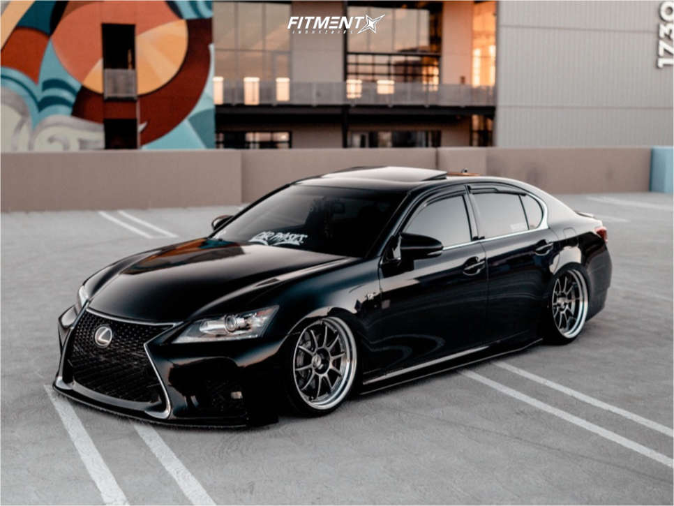 2014 Lexus GS350 F Sport with 20x9.5 SSR Sp3 and Falken 225x35 on Air  Suspension | 1518871 | Fitment Industries