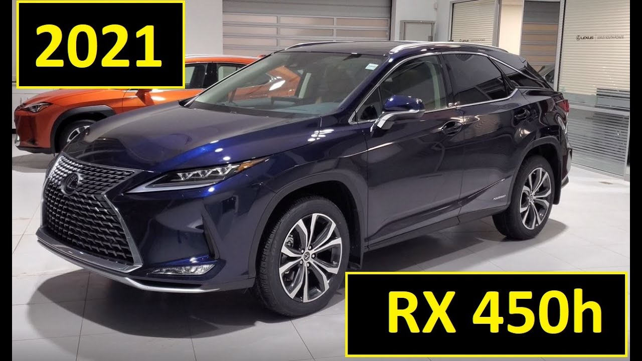 2021 Lexus RX 450h Luxury Package Review of Features and Full Walk Around -  YouTube