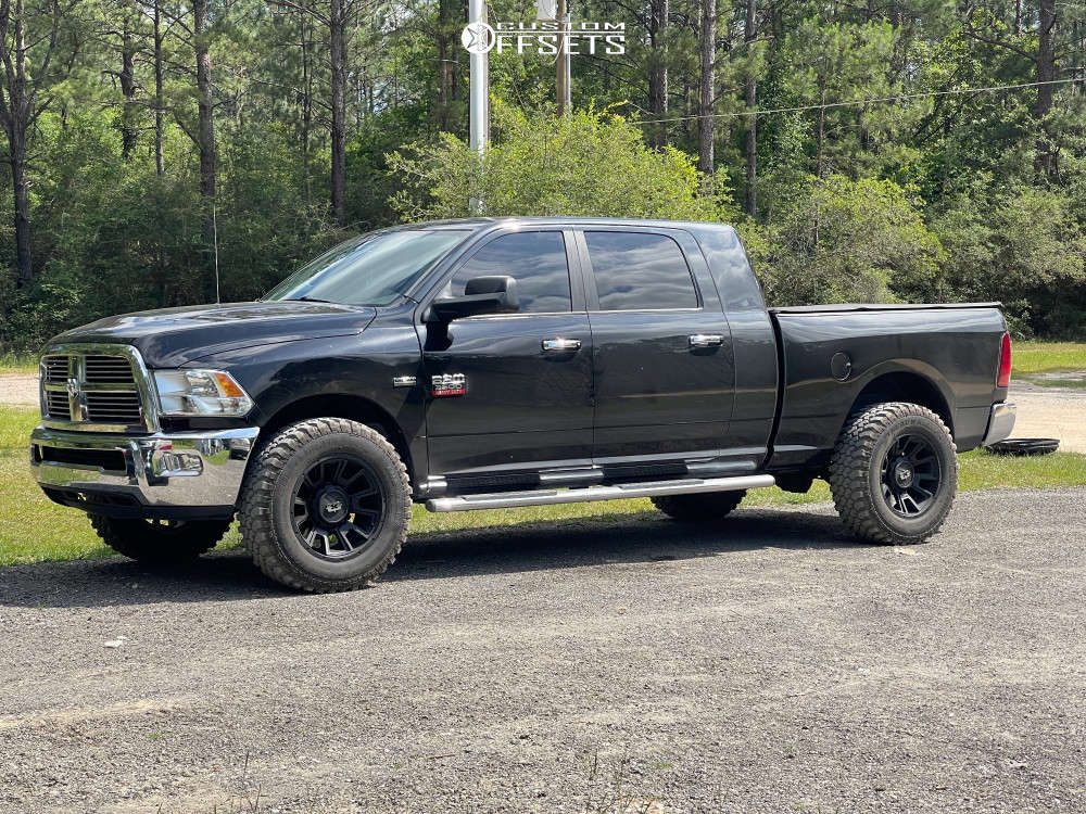 2010 Dodge Ram 2500 with 20x10 -25 Vision Rebel and 35/12.5R20 Treadwright  The Claw and Suspension Lift 3.5" | Custom Offsets