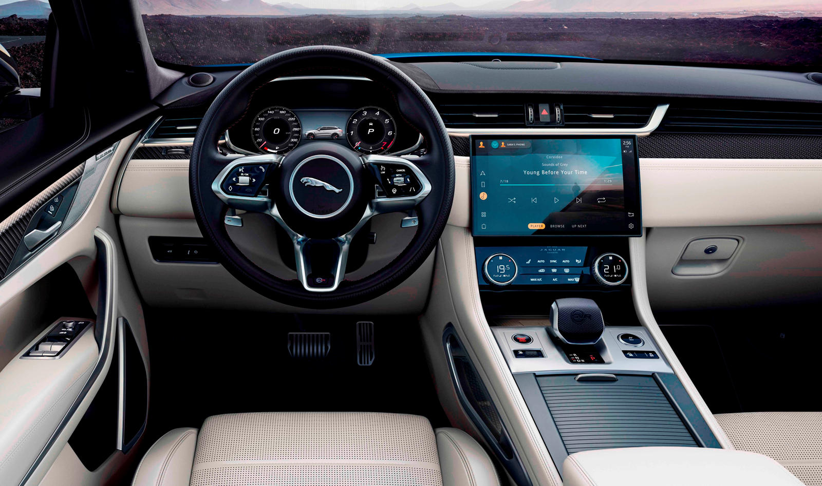 2023 Jaguar F-Pace SVR Interior Dimensions: Seating, Cargo Space & Trunk  Size - Photos | CarBuzz