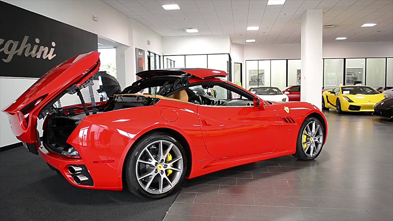 2012 Ferrari California Rosso Corsa L0582 - YouTube
