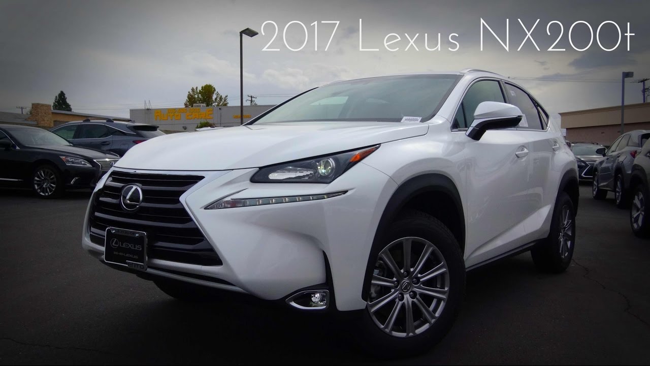 2017 Lexus NX200t Turbo Charged 4-Cylinder Review - YouTube