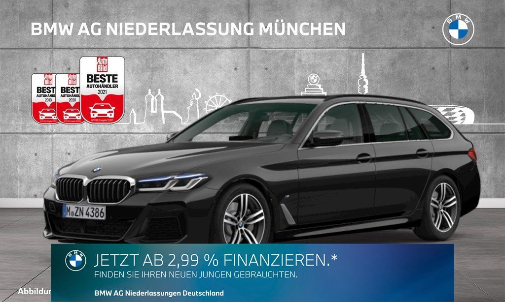 BMW 540d xDrive Touring Sportpaket Head-Up HiFi DAB - Click and Cars