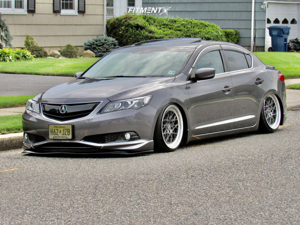 2015 Acura ILX Base with 18x8.5 ESR Cs3 and Federal 215x35 on Air  Suspension | 1251241 | Fitment Industries