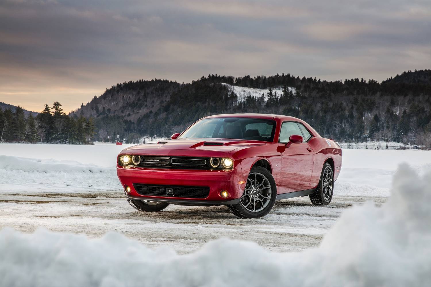 Dodge Challenger GT AWD Swoons At Snow