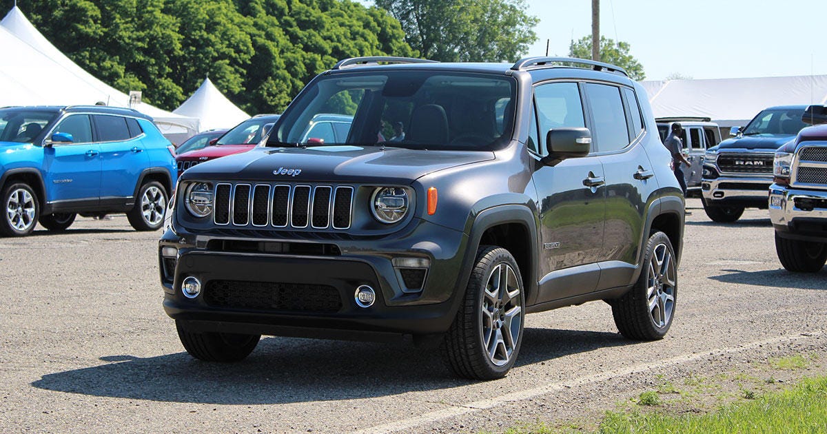 2019 Jeep Renegade gets a new face and a new turbo engine - CNET