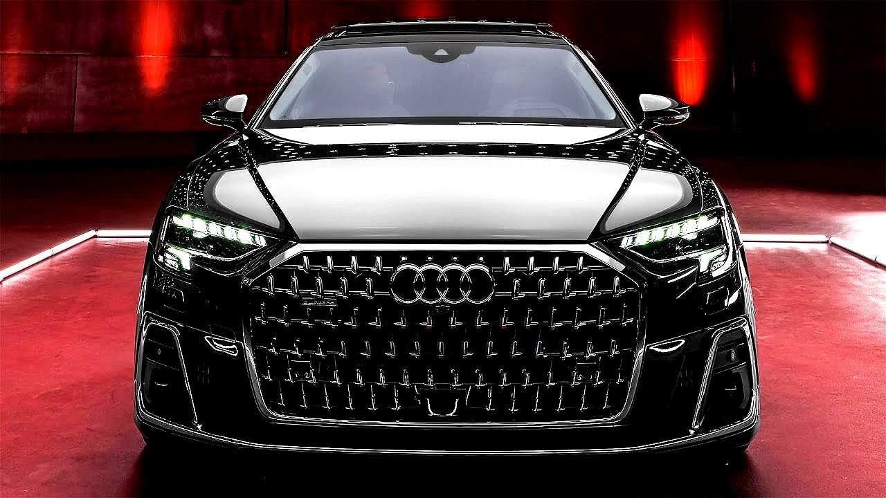 New 2023 AUDI A8 Super Luxury Sedan -Digital Matrix LED lights - YouTube