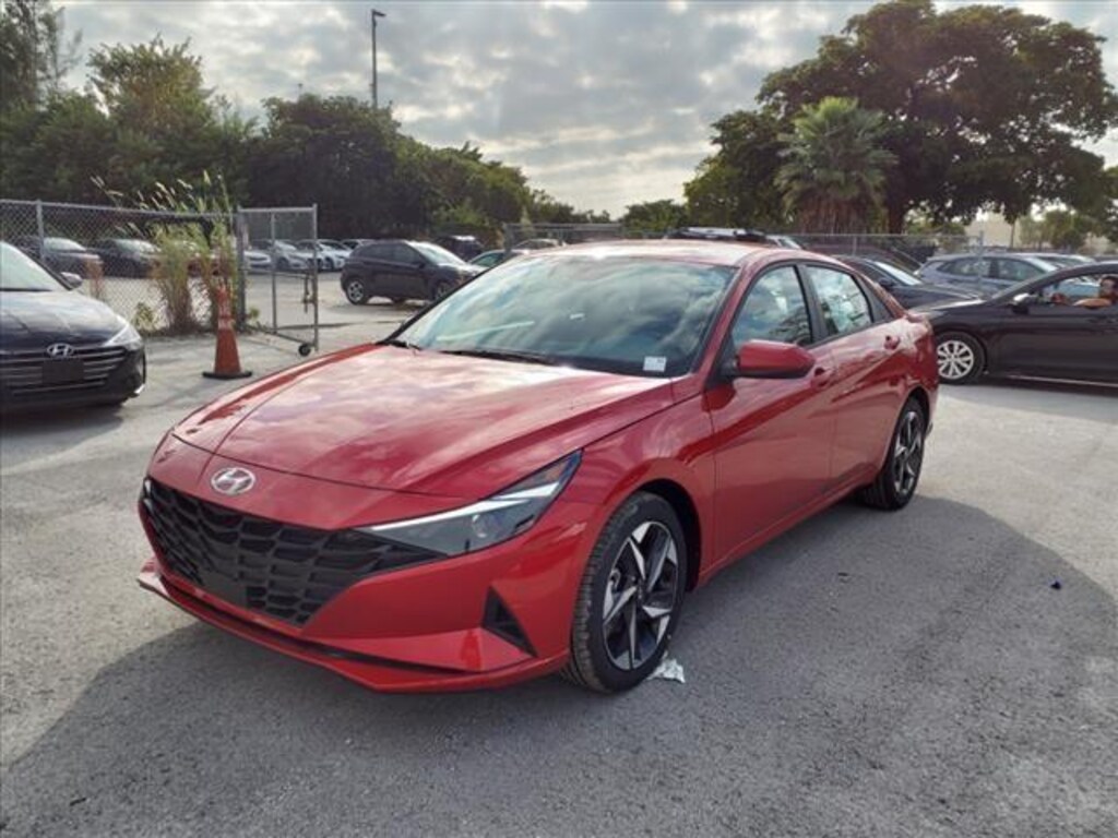 New 2023 Hyundai Elantra HEV Sedan Limited Scarlet Red Pearl For Sale |  Medford OR Lithia Motors | Stock: PU047343