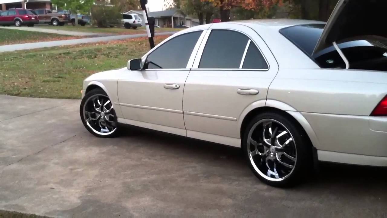 2002 Lincoln LS on 20s - YouTube