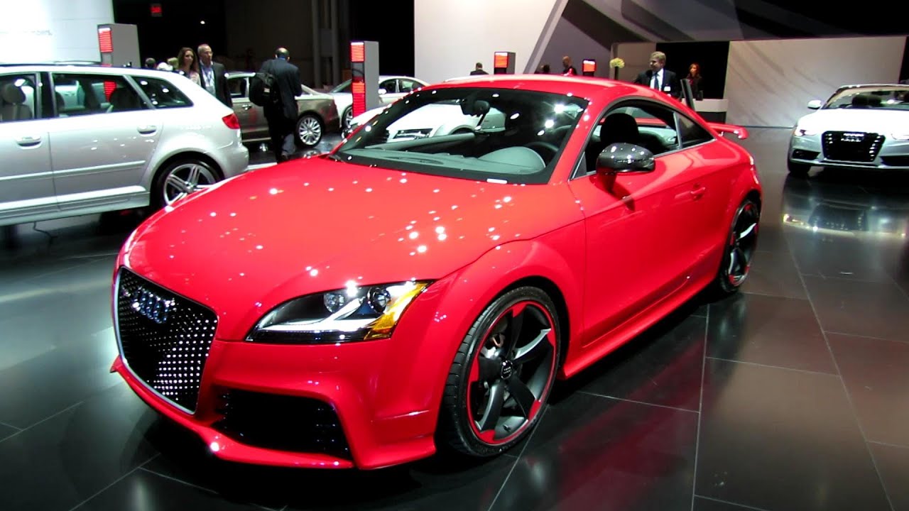 2012 Audi TT RS Exterior and Interior at 2012 New York International Auto  Show - YouTube