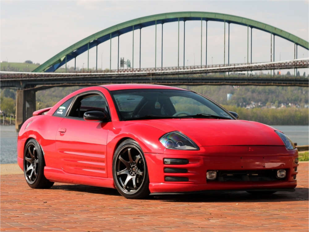 2002 Mitsubishi Eclipse with 18x8.75 36 XXR 551 and 225/40R18 Nitto Neo Gen  and Coilovers | Custom Offsets