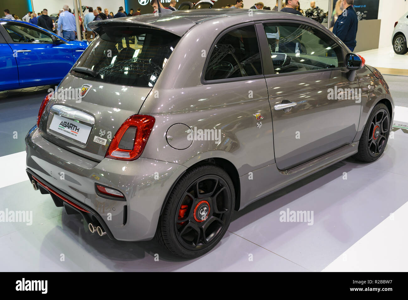 Ag. Kosmas, Greece - November 10 2018: Fiat 500 Abarth 595 Stock Photo -  Alamy