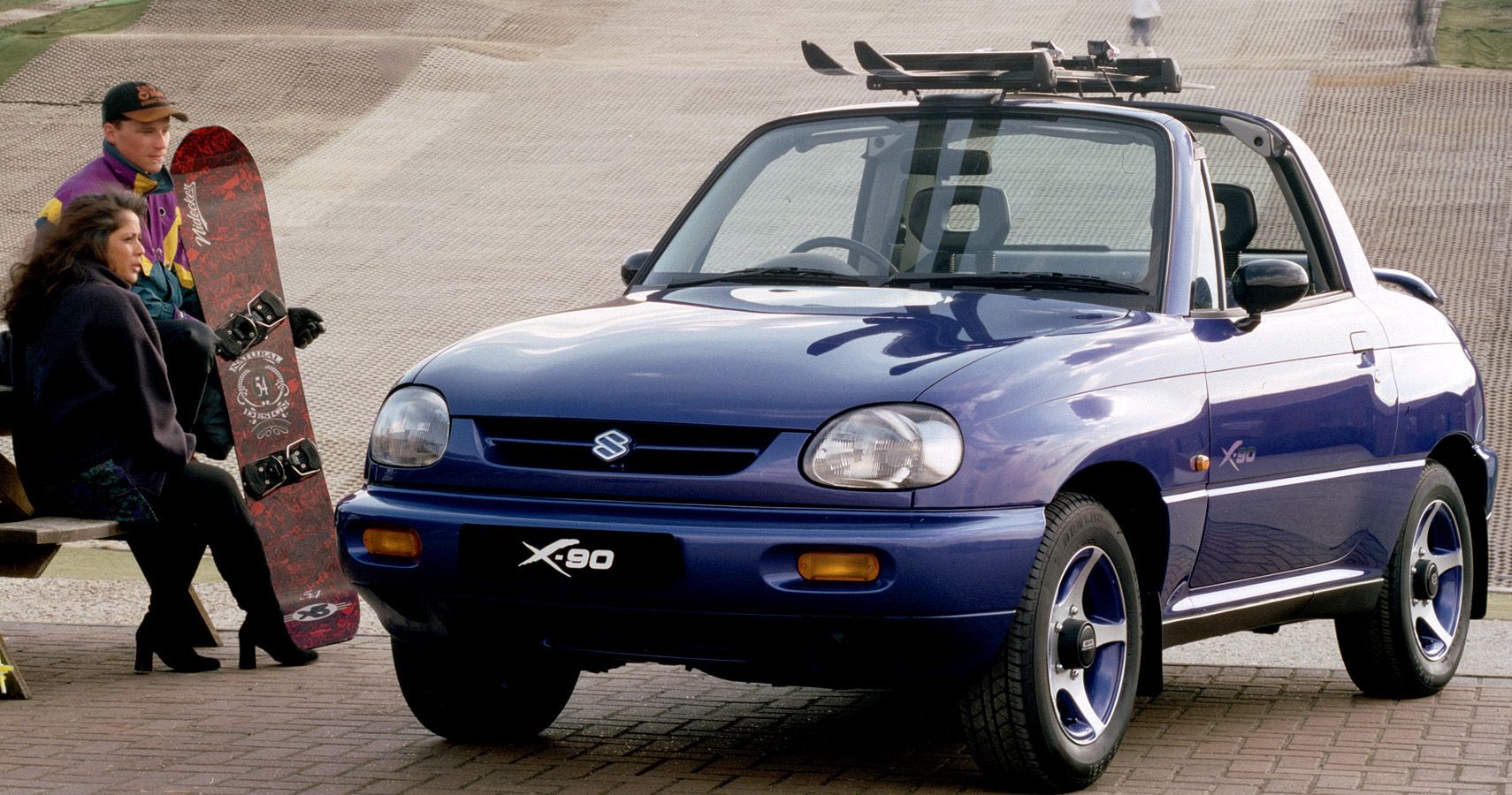 The Suzuki X-90 Is As Weird Today As It Was In The 90s