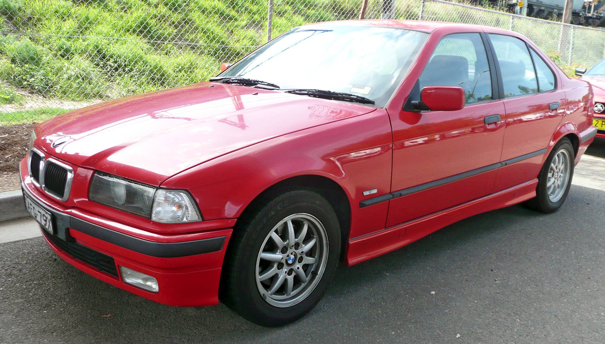 1998 BMW 323 is 2dr Coupe 5-spd manual