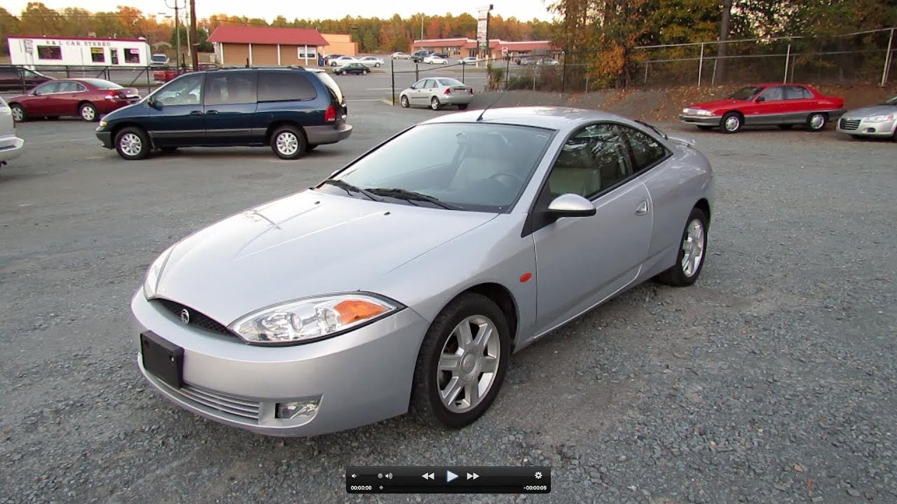 2001 Mercury Cougar V6 Start Up, Exhaust, and In Depth Tour - YouTube