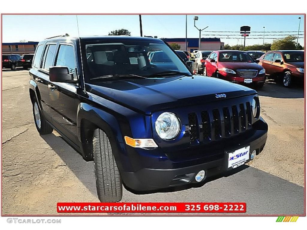 2013 Jeep Patriot Colors | 2013 Jeep Patriot Sport - True Blue Pearl Color  / Dark Slate Gray ... | Jeep patriot, Blue jeep, Jeep patriot sport