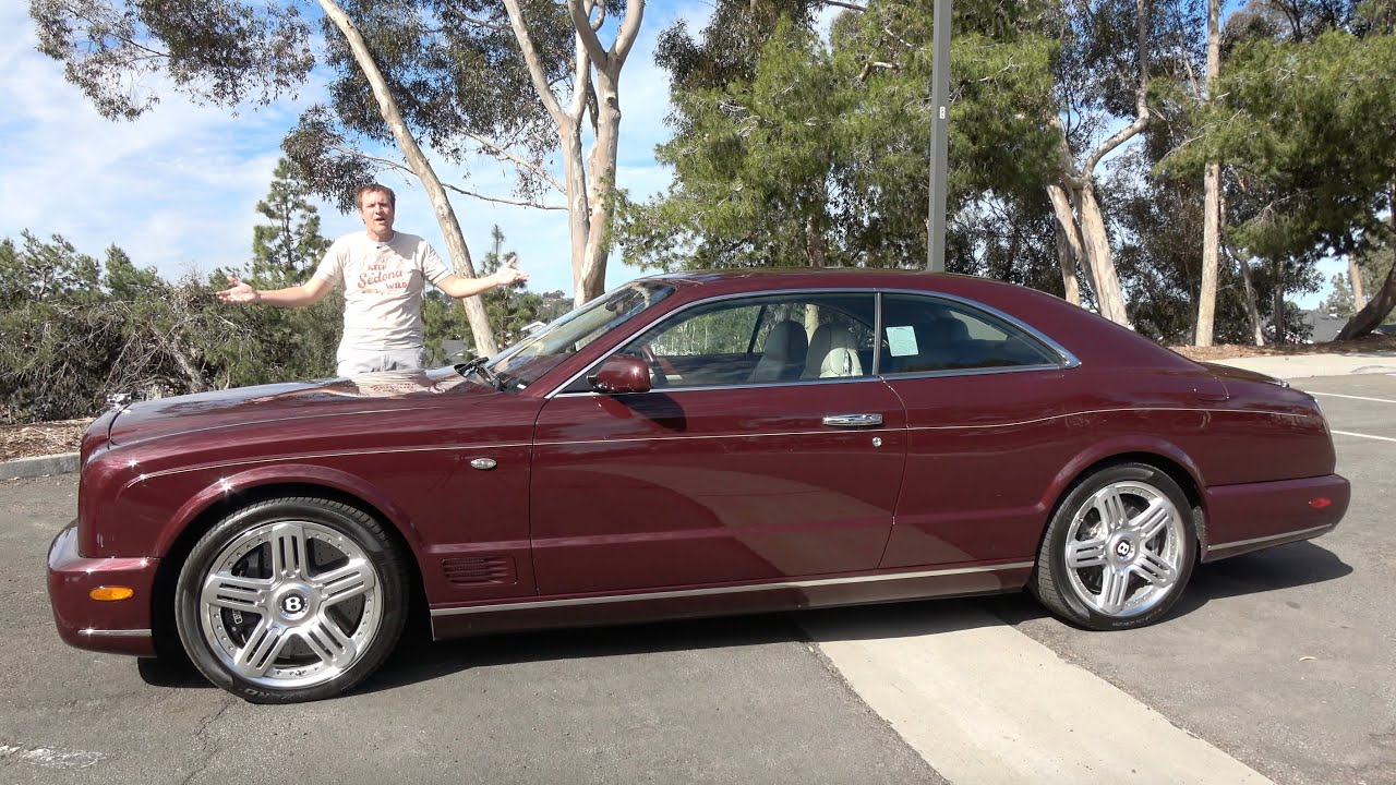 The Bentley Brooklands Was The Ultimate $400,000 Luxury Coupe - YouTube