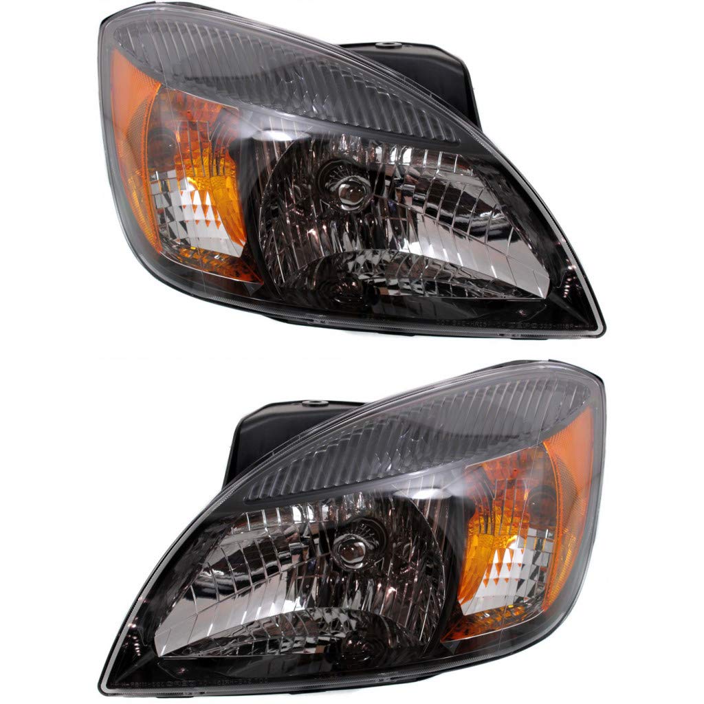 Amazon.com: For Kia Rio /5 Headlight Assembly 2010 2011 Pair Driver and  Passenger Side Sedan Type 2 Black Bezel CAPA Certified KI2502153 +  KI2503153 : Everything Else