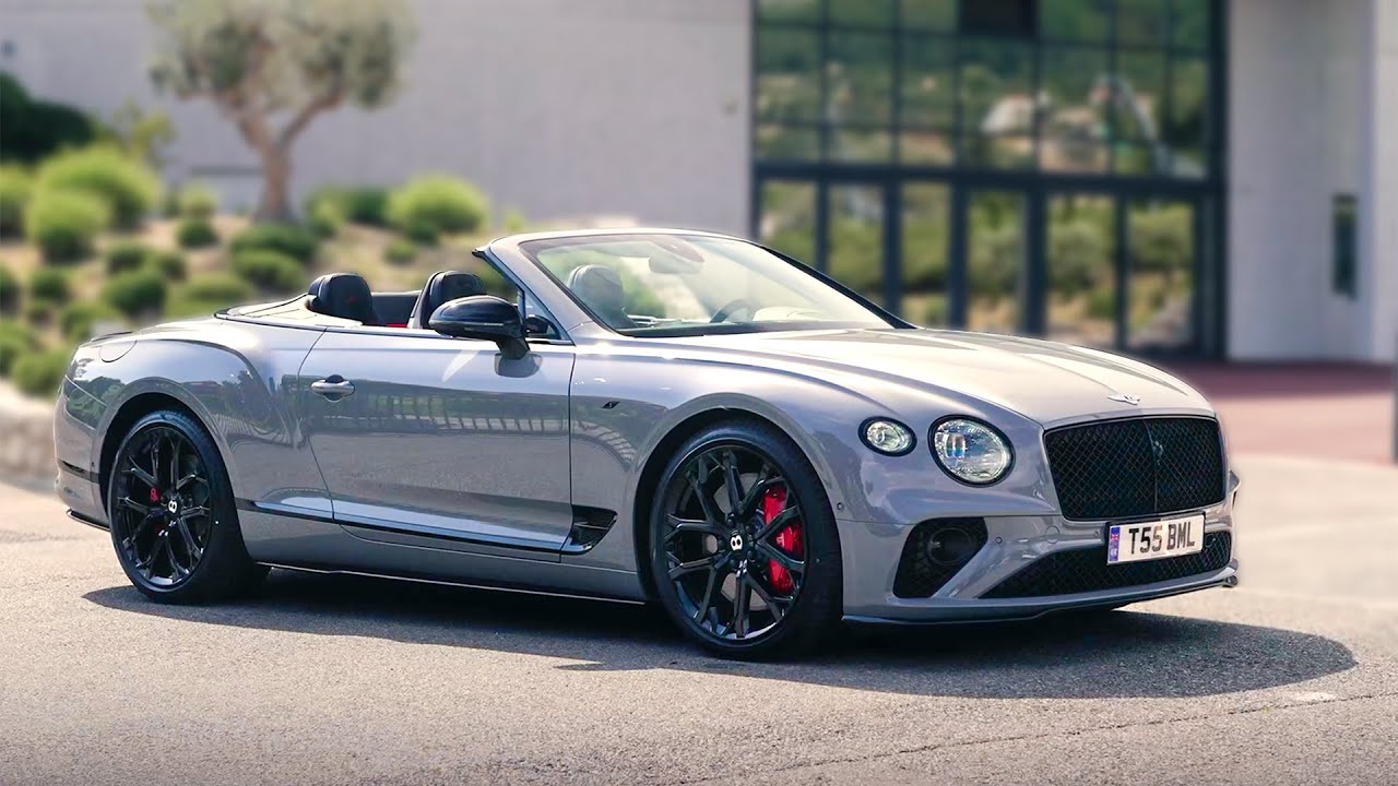 Bentley Continental GT S and GTC S (2023) Sound, Design Details - YouTube