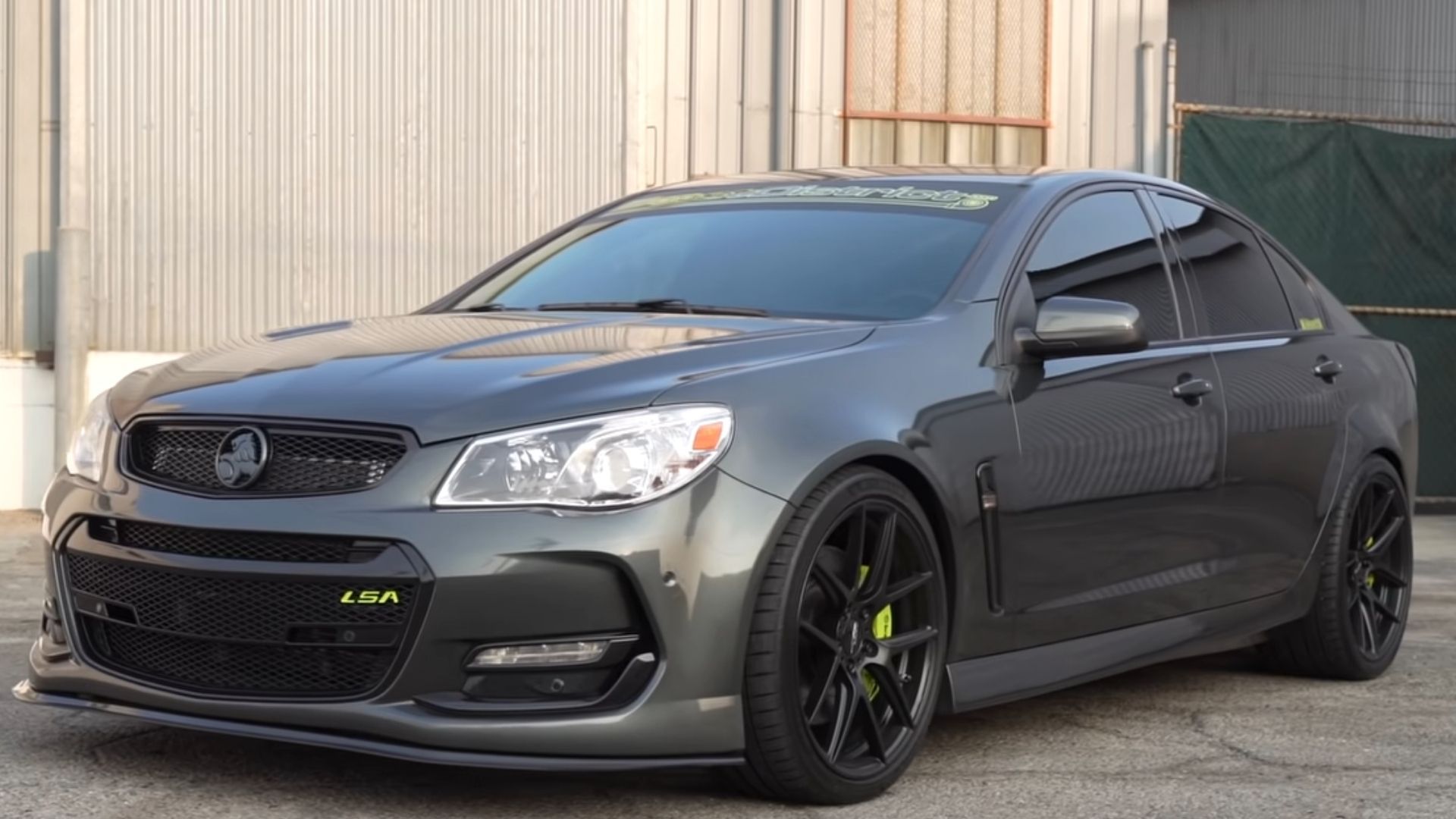 Chevy SS Sedan Comes Supercharged