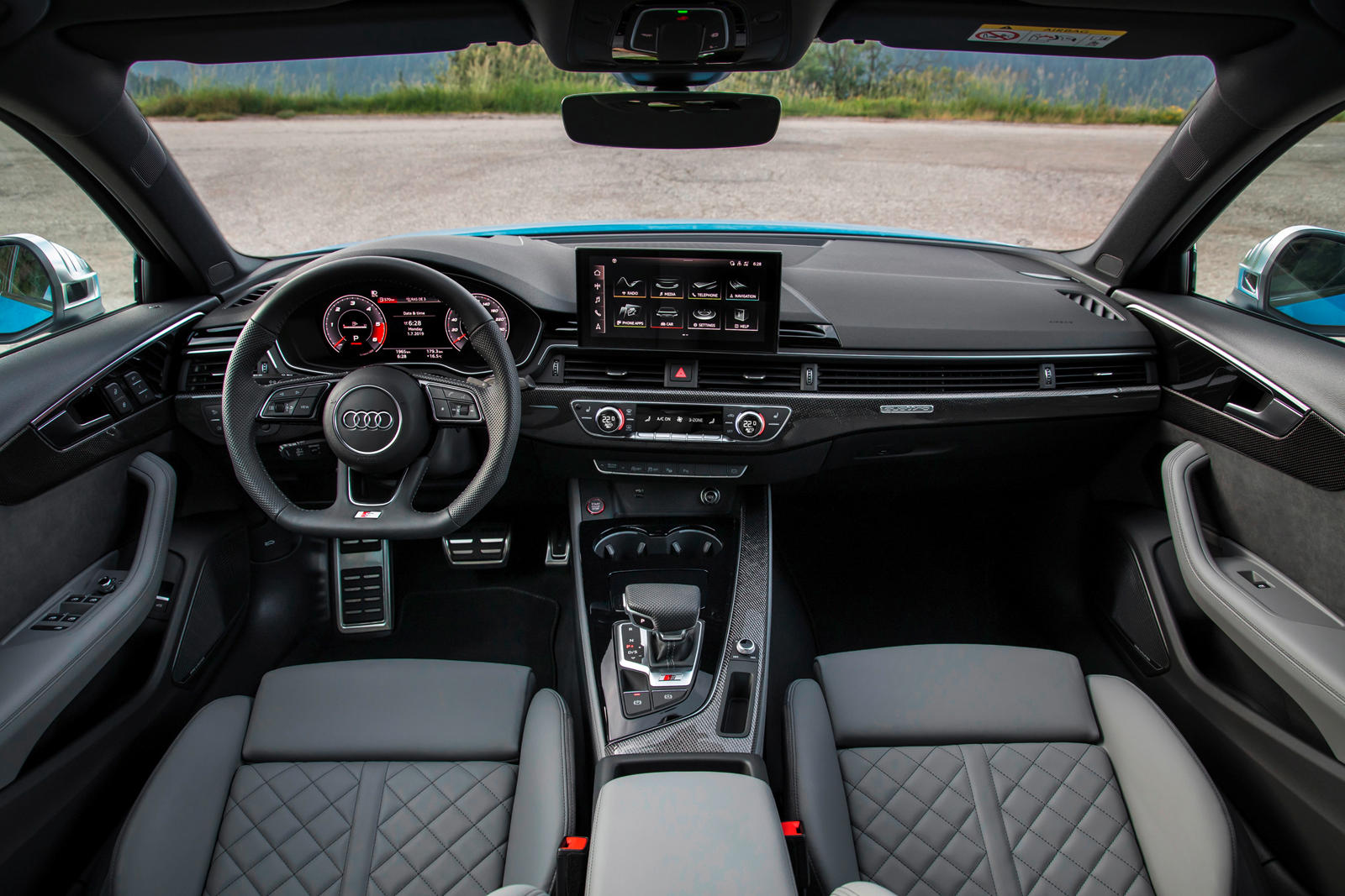 2021 Audi S4 Sedan Interior Photos | CarBuzz