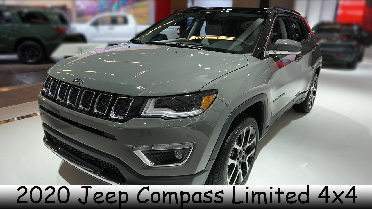 2020 Jeep Compass Limited 4x4 - Exterior and Interior WalkAround - YouTube