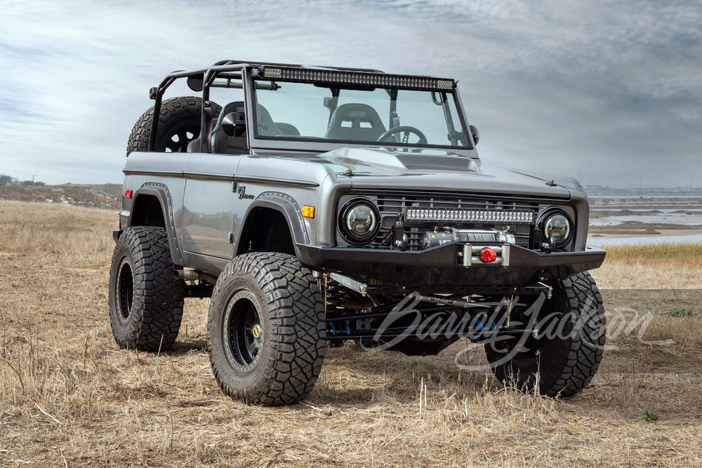 Heavily Customized 1972 Ford Bronco Heading To Auction